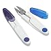 ReFaXi 2pcs New Plastic Handle Embroidery Sewing Trimming Snip Thread Tailors Cutter Scissors Hot Sale
