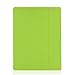 KHOMO - iPad 2 3 and 4 Generation Case - Dual Series - Super Slim Green Cover with Rubberized Back and Smart Auto Wake Sleep Feature for Apple iPad 2, 3rd and 4th