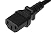 SF Cable 6ft European Power Cord, IEC320 C13 to CEE7 VII