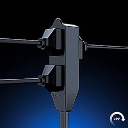 Maximm Cable 8 Ft 360° Rotating Flat Plug