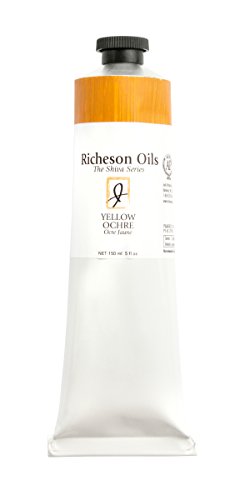 Jack Richeson 125017 Artist Oil Color, Yellow Ochre, 5 oz