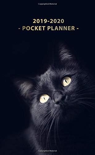 2019-2020 Pocket Planner: Monthly Cat Planner with Phone Book, Password Log and Notebook. Crazy Cat 24 Month Calendar and Organizer. Paperback – October 16, 2018