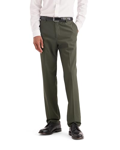 Dockers® Men's Signature Khaki Slim Fit Iron Free with Stain Defender®, Chimera…