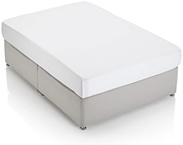 BedDecor Full 500TC Super Soft Fitted Sheet ONE PCs 100% Egyptian Cotton 24 INCHES DEEP Pocket,White Solid