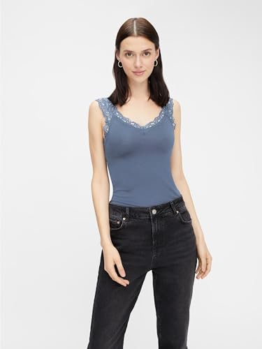 Pieces Pcbarber Lace Top Noos Top Women (Pack of 3)