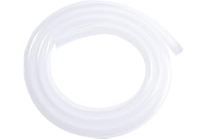 Eoiips 1/2" ID x 5/8" OD Silicone Tubing, Food Grade High Temp Tube Hose for Home Brewing, Beer Line, Kegerator, Wine Making Air Line by Proper Pour (10Ft)