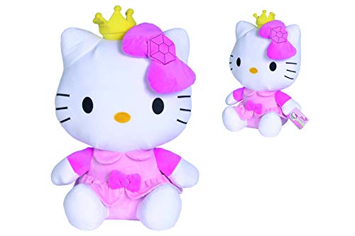 Simba 109281013 Hello Kitty Plüsch im Prinzessin Outfit, 50cm