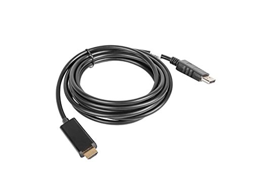 lanberg 'Dphd 10cc 0030 cm black from displayport 1.1 A (19-Pin) Male to HDMI 1.4 A Male Cable 3 m Black