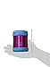 THERMOS FOOGO Vacuum Insulated Stainless Steel 10-Ounce Food Jar, Aubergine/Blue
