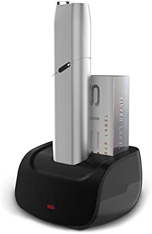 Kingkraey Charger Car Charge iQos Car Charger Bracket iQos3.0&iQos3.0Multi Compatible Car Charger Bracket Black (iQos 3.0 Multi)