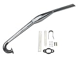 BBR Tuning High Performance F2 Thrust Exhaust Muffler- Chrome