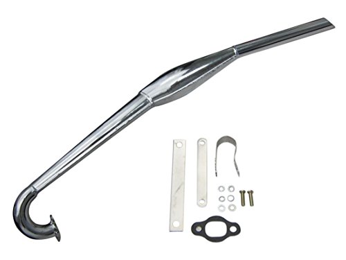 BBR Tuning High Performance F2 Thrust Exhaust Muffler- Chrome