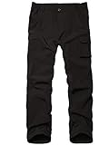 Jessie Kidden Hiking Pants Mens Waterproof Outdoor Fleece Lined Ski Snow Insulated Soft Shell Pants