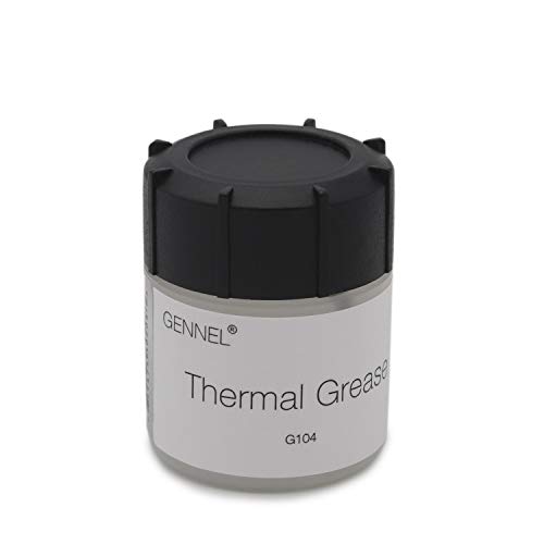 GENNEL G10420g White Thermal Conductive Paste, Easy to Apply/High