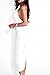 Sunfury Women Sexy Choker Halter Sleeveless Backless Slit Bodycon Midi Dress