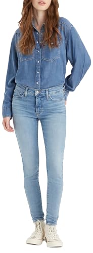310 Shaping Super Skinny, Vaqueros Mujer, Off Kilter Clean Hem, 28W / 28L