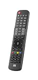 One For All LG TV Replacement Remote - Works with All Lg Televisions (LED, LCD, Plasma) - Ideal TV Replacement Remote Control with Same Functions as The Original Lg Remote - Black - Urc1811