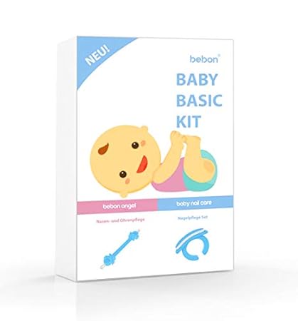 bebon® Baby Basic Kit – der bessere Nasenreiniger und die neuartige Nagelpflege in einem praktischen Geschenkset – ideal als 