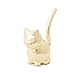 Umbra 299212-104 Zoola Cat Ring Holder, Brass,2.75