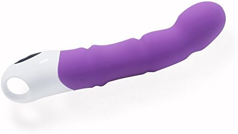 Multiple Speed Silicone Waterproof Rechargeable Powerful Vibrations Realistic Women Toy (Purple, 9 INCHS)