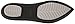 crocs Women's Rio Ballet Flat, Black/Platinum, 8 M US