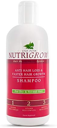 Nutrigrow Anti Hair Loss & Faster Hair Growth Shampoo Dry & Normal Hair