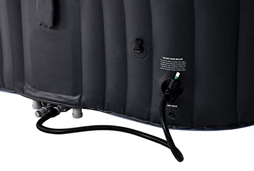 MSpa C-TE041 Tekapo Spa (2021 Modell) 4 (2+2) Personen tragbarer quadratischer Whirlpool Bubble Spa aufblasbar inkl… – Bild 7