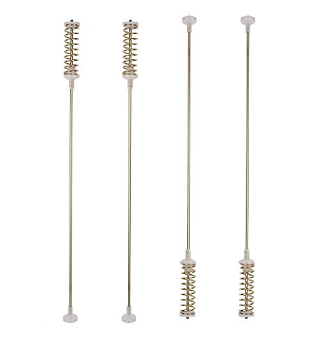 4 PCS DC97-16350C Washer Suspension Rod/Damper Rod Assembly/Suspension Damper for Samsung WA400PJHDWR/AA-01, WA400PJHDWR/AA-02, WA400PJHDWR/AA-03, WA422PRHDWR/AA-02- Replace AP5623264, PS4221572
