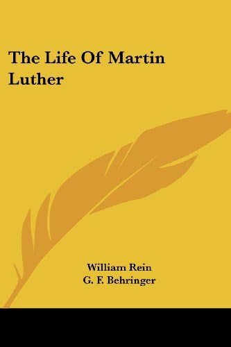 The Life Of Martin Luther