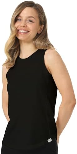 トップス SUMMER WOOL SLEEVELESS SHIRT Tank Tops for Women Summer Going Out Tops Merino Wool Shirt Square