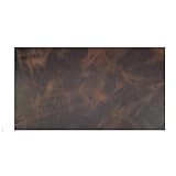 Leather Square (10 x 18 in.) for Crafts/Tooling/Hobby Workshop, Medium Weight (1.8mm) by Hide & Drink :: Bourbon Brown