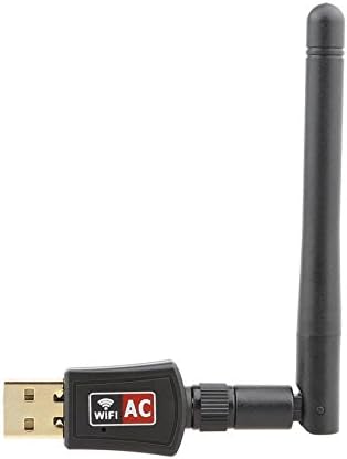 Wifi Adapter, 600Mbps Dual Band 802.11ac Antenna USB Network Adapter For Windows XP/Vista/7/8/8.1/10 (32/64bits) MAC OS