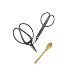 BambooMN Brand - 2 Piece Bonsai Shear Set w/ A Free Teaspoon