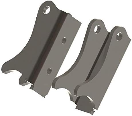 JK FRONT AXLE SHOCK BRACKET PAIR