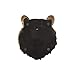 Wall Charmers Mini Bronze Faux Bear Head Wall Hanging - 10