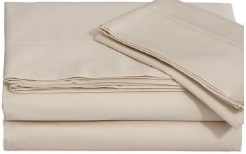 Zara Home Basic 2 Pillowcases, 100% Cotton, 150 Count, Beige