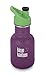 Klean Kanteen Kids Single Wall Stainless Steel Sport Bottle with Klean Coat and Leak Resistant Sport Cap 3.0-12oz - Winter Plum