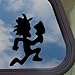 Hatchetman Music Black Decal Car Truck Window Sticker