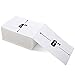Phomemo 4x6 Thermal Direct Shipping Label, 4''x 6'' Fan-Fold Labels, Compatible with Rollo, MUNBYN, Zebra, Fargo Label Printer, 1 Pack of 500 Labels