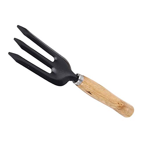 DeoDap 3Pcs Gardening Tools kit for Home | Hand Cultivator | Hand Trowel | Garden Fork | Gardening Set with Smooth Finish, Durable and Sturdy Wooden Handles with Rust Free Material | Set of 3pcs | 3 DeoDap 3Pcs Gardening Tools kit for Home | Hand Cultivator | Hand Trowel | Garden Fork | Gardening Set with Smooth Finish, Durable and Sturdy Wooden Handles with Rust Free Material | Set of 3pcs | - Image 3