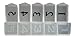 e-Pill Daily 5 Times A Day Pill Organizer, Vitamin and Medicine Pill Box - Clear