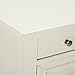 Home Styles Naples White Finish Four Drawer Chest including Top Drawer Felt Lined for Jewelry