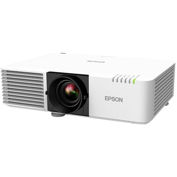 Epson PowerLite L520W WXGA Long Throw Laser Projector - 5200 Lumens, 3LCD, Ceiling Mountable for Business & Education