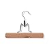 Honey-Can-Do HNG-01536 Basic Clamp Skirt/Pant Hanger, 4-Pack, Cedar