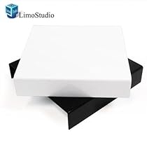 LimoStudio Table Top Black & White Acrylic Reflective Display Table kit for Product Photography, AGG838
