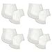 Gel Heel Cups Inserts and Compression Heel Sleeves Socks-4 Pairs, Foot Ankle Pain Relief for Plantar Fasciitis Spurs Pads Cracked, Heel Protection Cushion Shock Absorptio