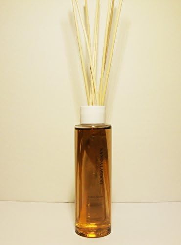 SANDALWOOD Reed Diffuser Oil for Home Fragrance with 8 Reed Sticks - 4 oz (120 ml)
