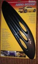 AERO SCOOP Alpena Aero Hood Air Scoops Kit of 2 Carbon Fiber CAR detail add on