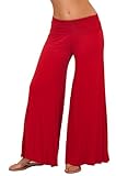 Long Gaucho Boho Flare Elephant Wide Leg Chic Sophisticated Casual Sassy Pants