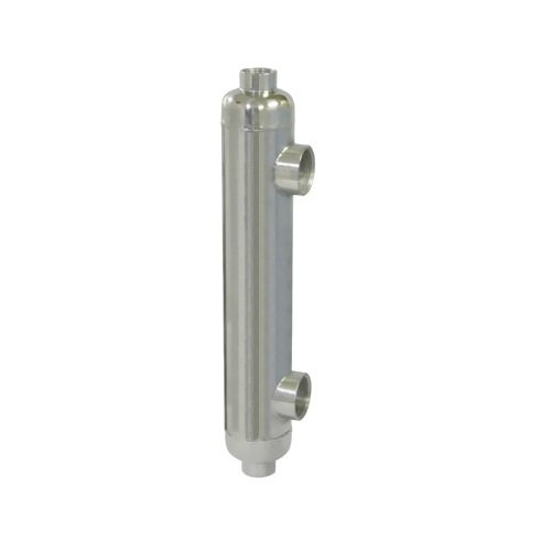 Brazetek 85 kBTU Titanium Shell and Tube Heat Exchanger for Marine/Swimming Pool/Solar/Spa